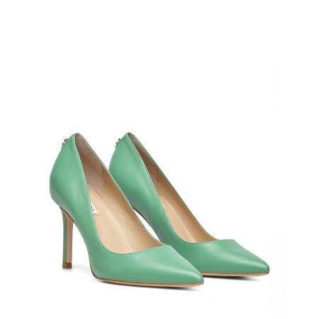 Women's Green Leather Shoes For Sell