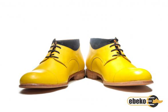High Quality Yellow Leather Shoes Distributors