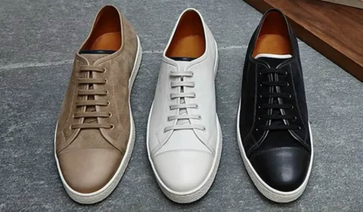  Leather sneakers men shoes purchase 