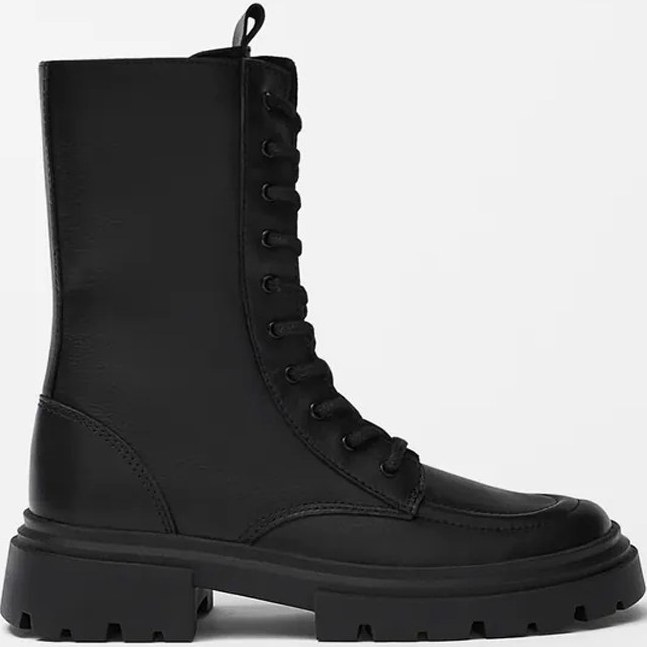 Introduction of leather lace up boots + the best purchase price