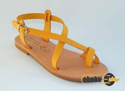 Buy faux leather flip flops at an exceptional price