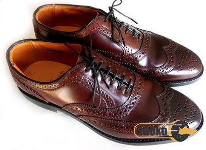 Red synthetic leather shoes | Buy at a cheap price