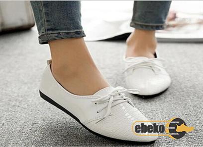 Price and buy classic leather shoes white + cheap sale