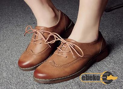 Buy leather or synthetic leather shoes + best price
